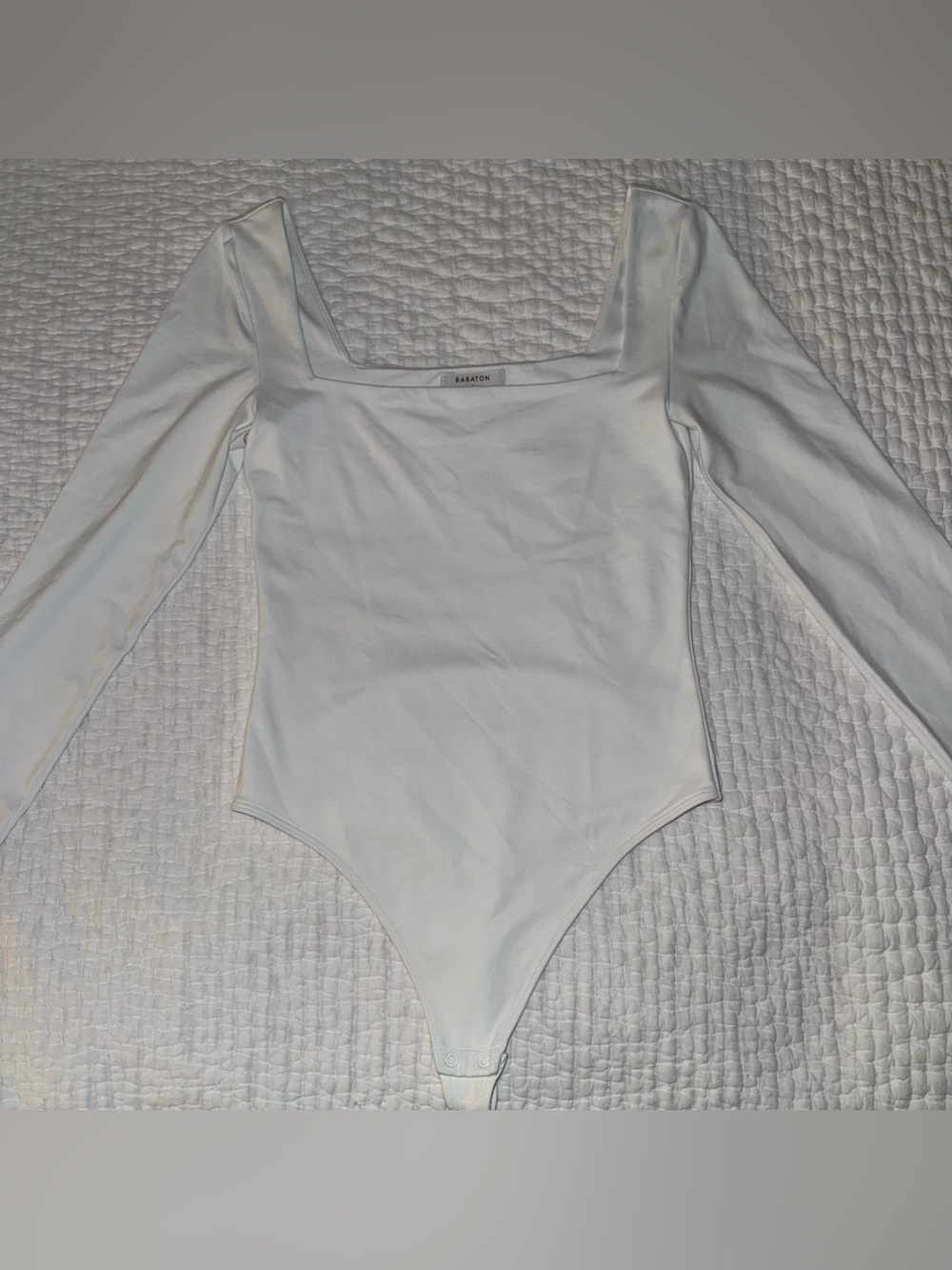 aritzia squareneck bodysuit